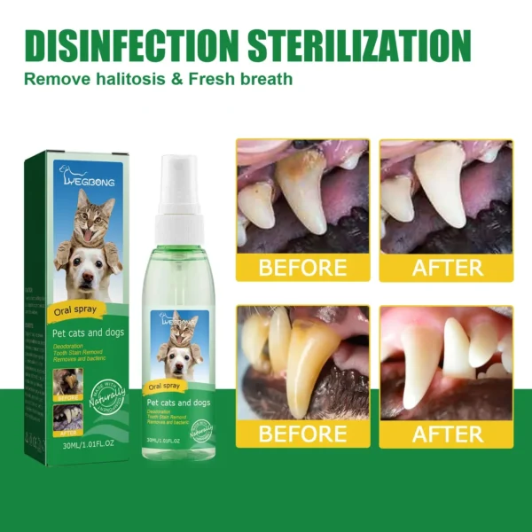 Dog Perfume Teeth Whitening & Fresh Breath Spray - Image 3