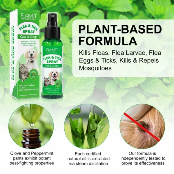 Dog Perfume - Flea Spray with Fresh Fragrance - Image 4