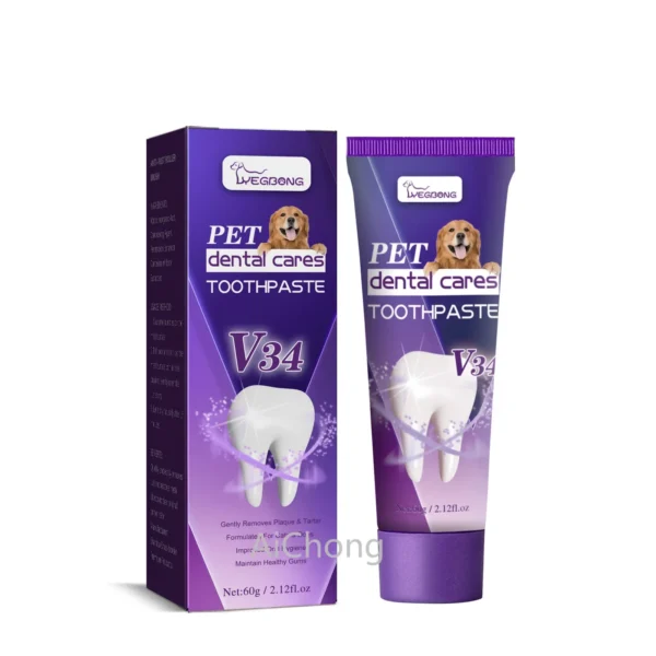 Dog Perfume Toothpaste for Bad Breath & Gums