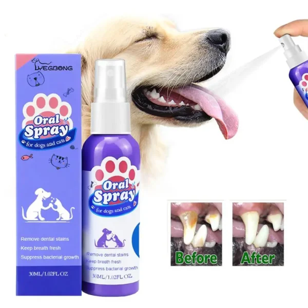 Dog Perfume - Teeth Cleaning & Breath Freshener Spray