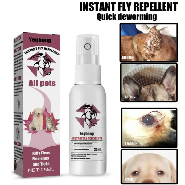 Dog Perfume Spray - Flea, Tick, Mosquito Control - Image 3