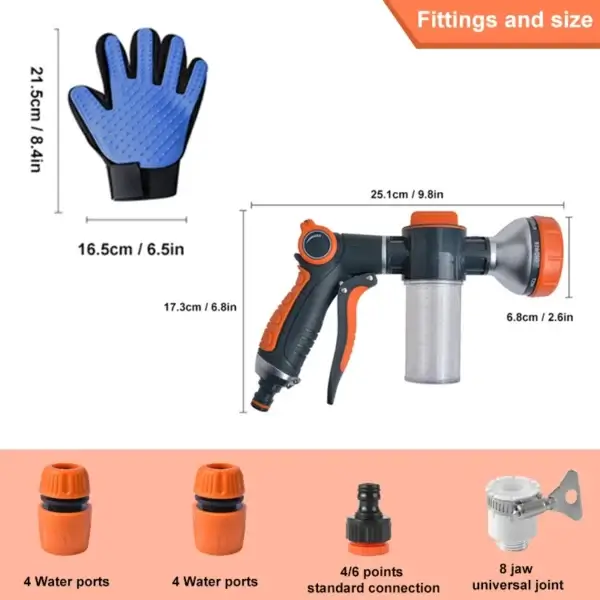 Dog Perfume Spray - High-pressure Foam Gun Nozzle - Image 6