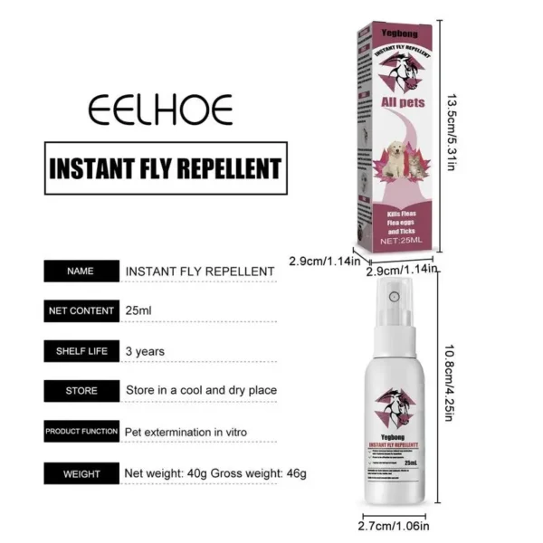 Dog Perfume Spray - Flea, Tick, Mosquito Control - Image 6